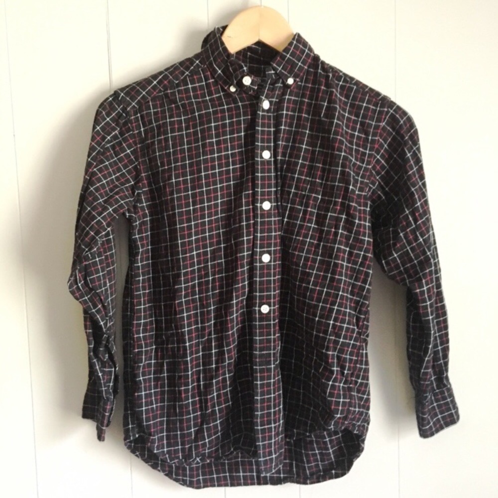 AMERICAN LIVING Plaid Button Down Shirt Size M